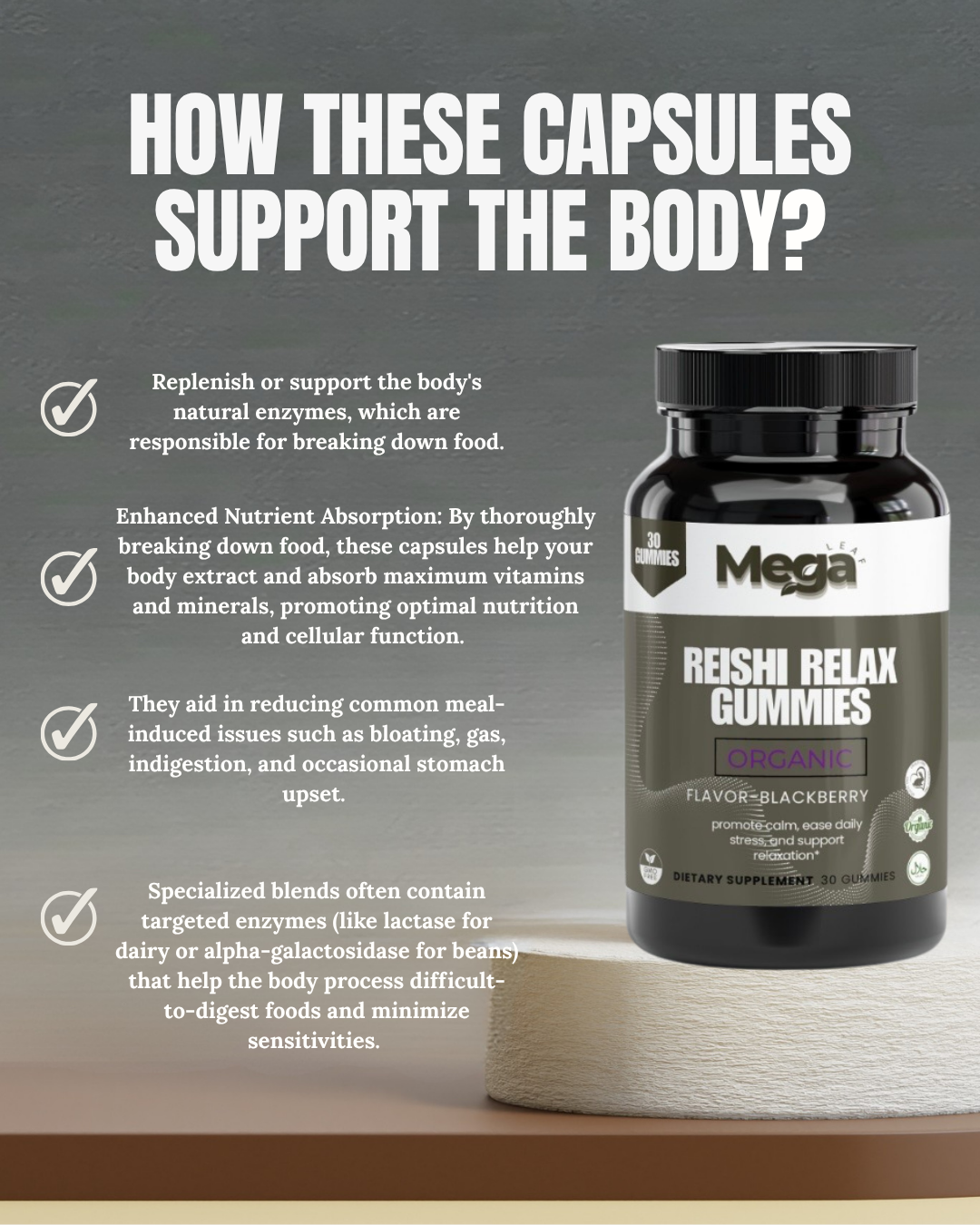 Reishi Relax Gummies