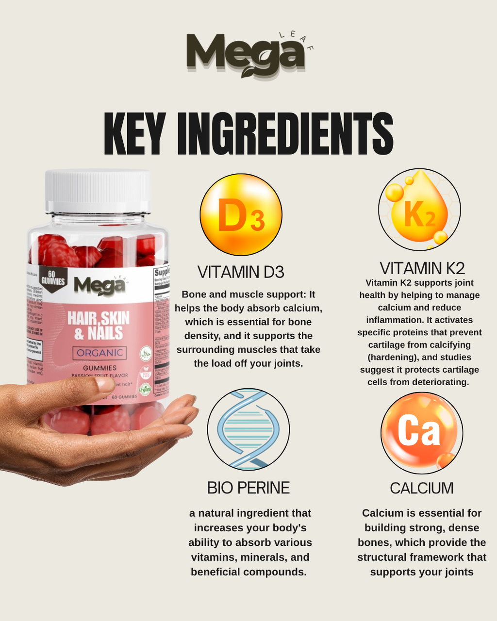 Hair Skin & Nails Gummies