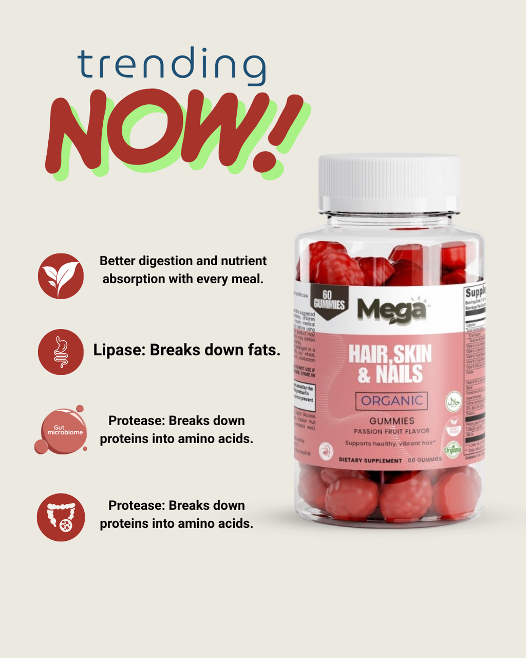 Hair Skin & Nails Gummies